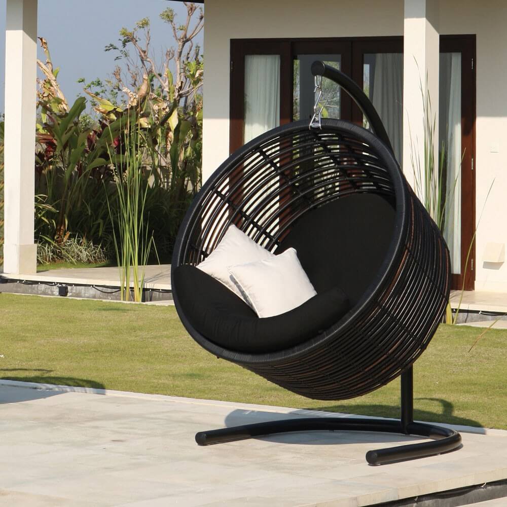 modern bookshelf ideas - 8 stylish hanging chair designs for every modern home