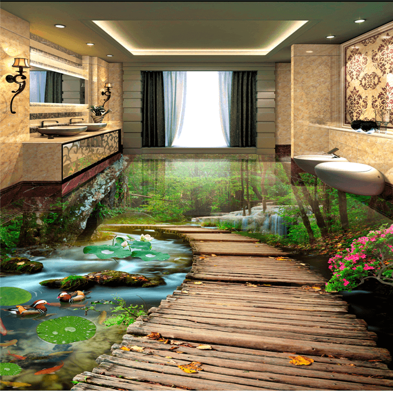 3d flooring designs floor stylish living hotel forest aliexpress source architecturesideas