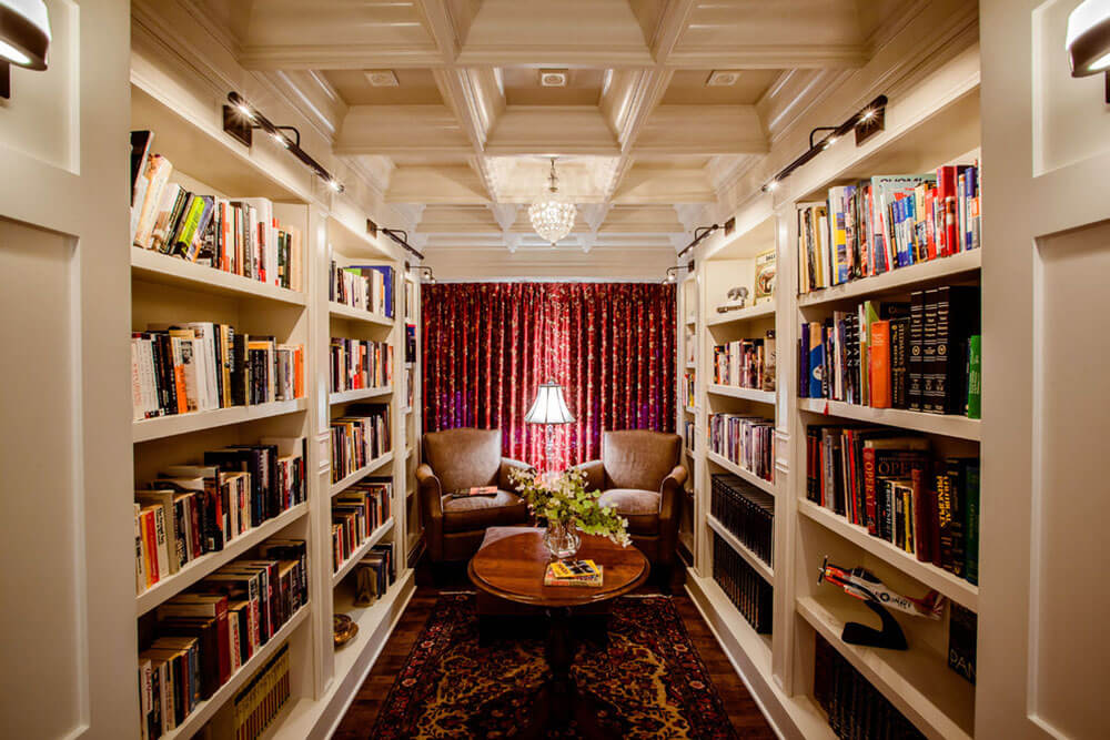 27 Lavish Design Ideas For Home Library Around The World