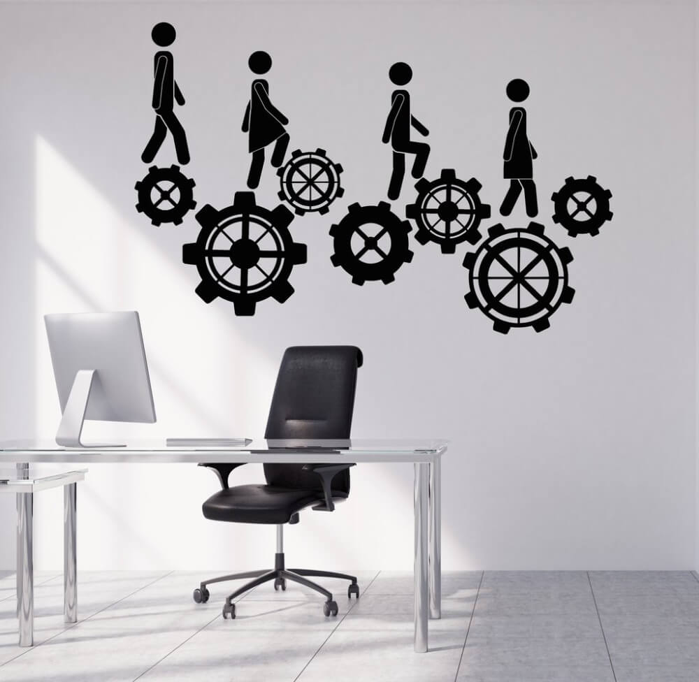 23 Creative Wall Decals Ideas For Office 14 Is Most Inspiring
