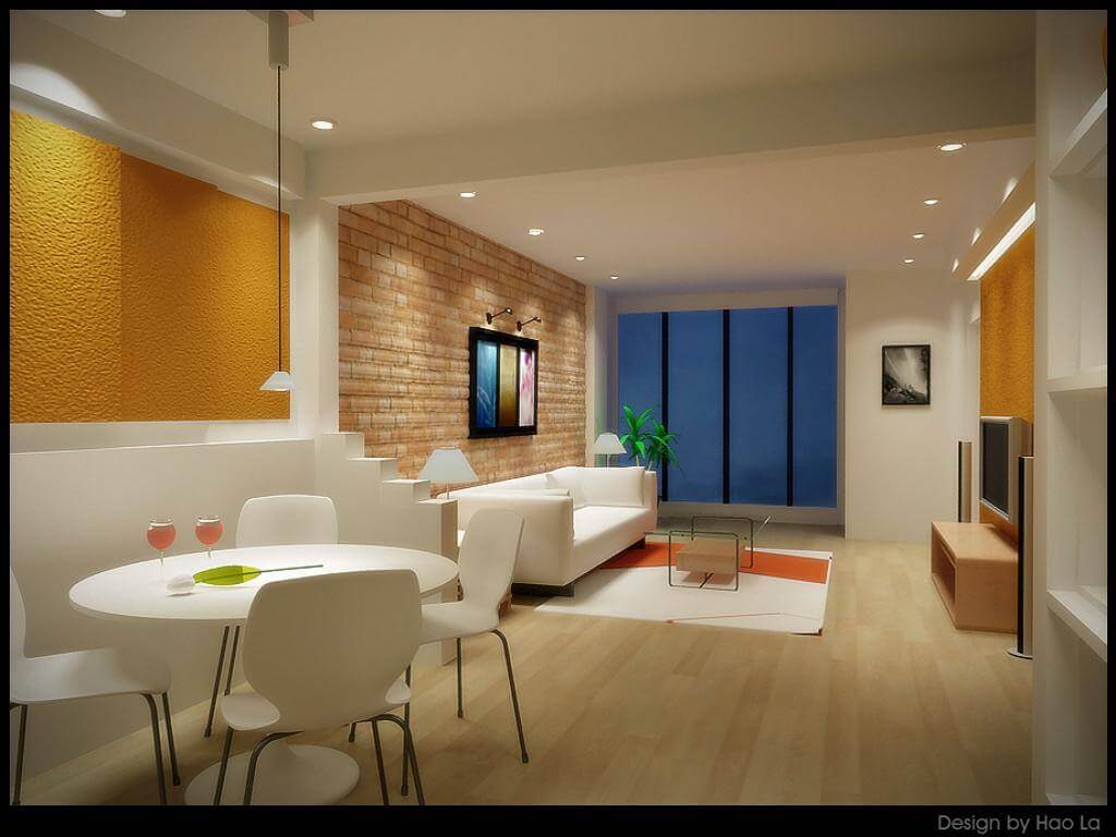 living dining modern interior lighting area improvement combo decoration remodeling designs diwali designer source wallpapers space