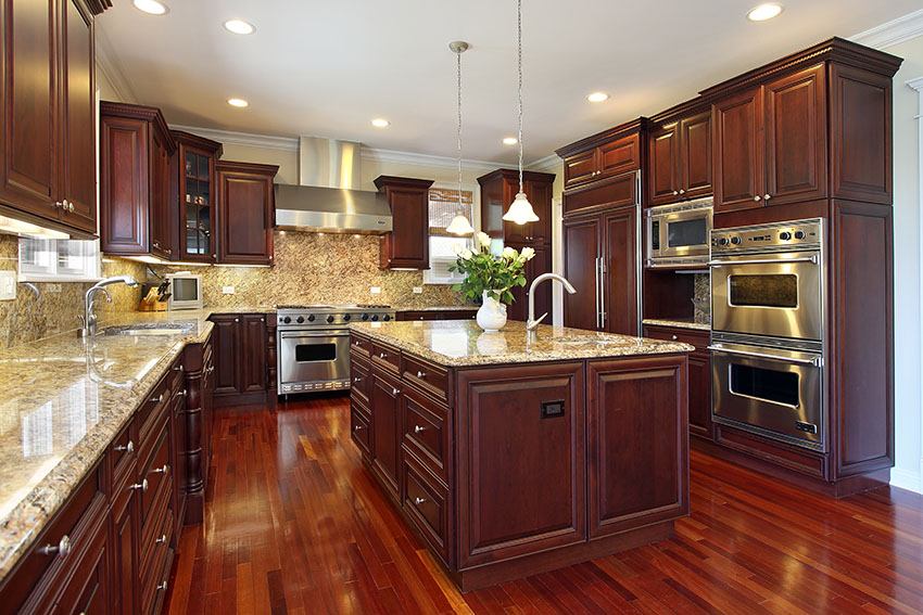 Minimalist Kitchen Cabinet Designs Photos for Large Space