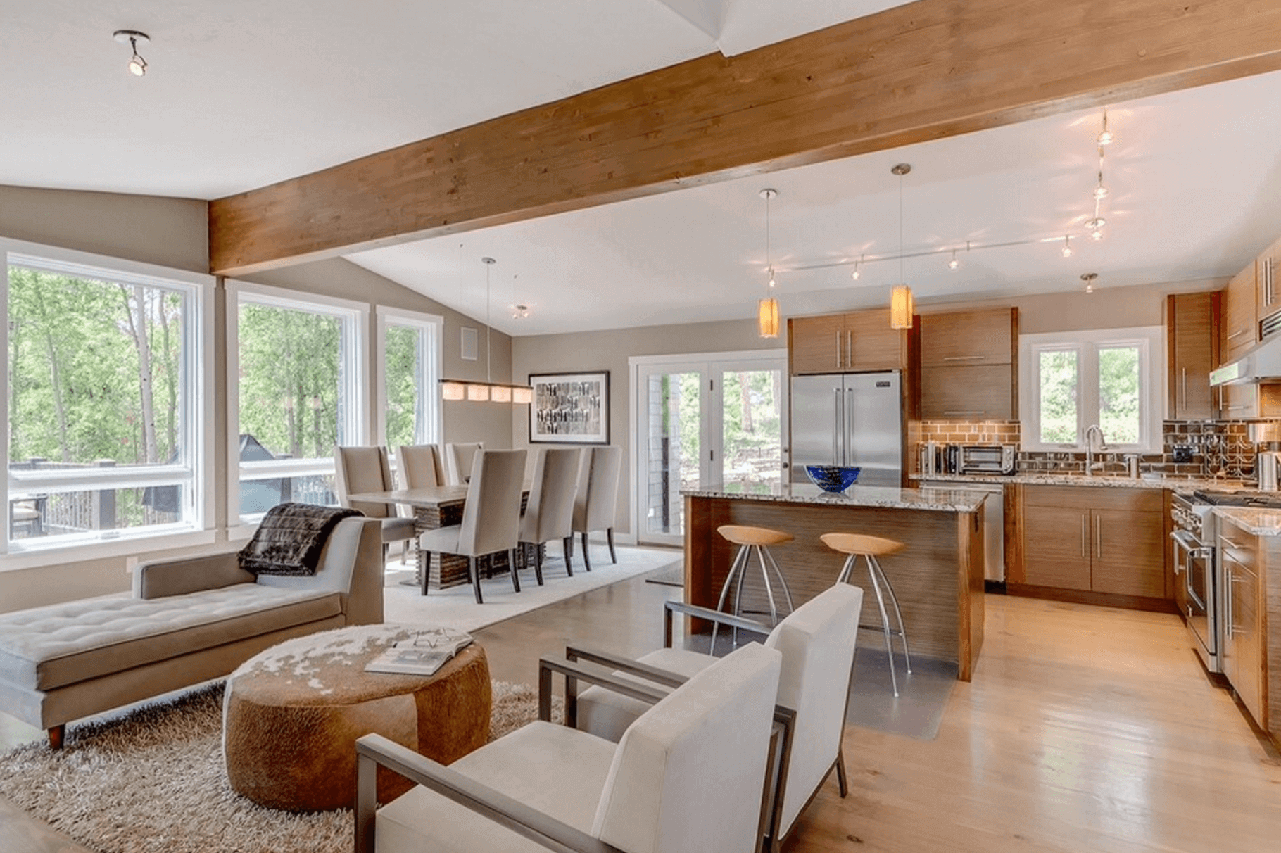 Open House Design: Diverse Luxury Touches with Open Floor Plans and Designs