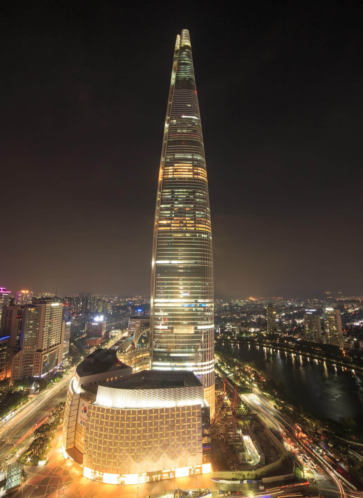 Lotte World Tower Of Seoul – South Korea's Tallest Building