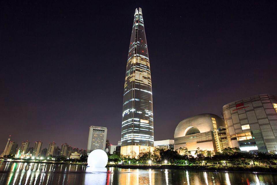 World Of Architecture Lotte World Tower Seoul South K