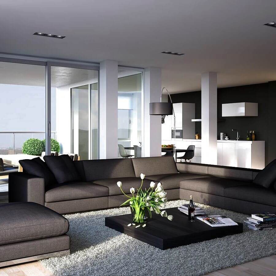 View Modern Living Room Ideas For Apartment Pictures