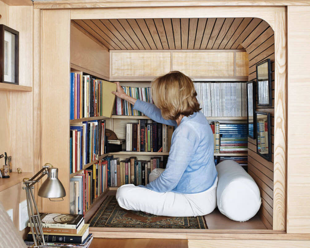 20 Cool Small Home Library Ideas