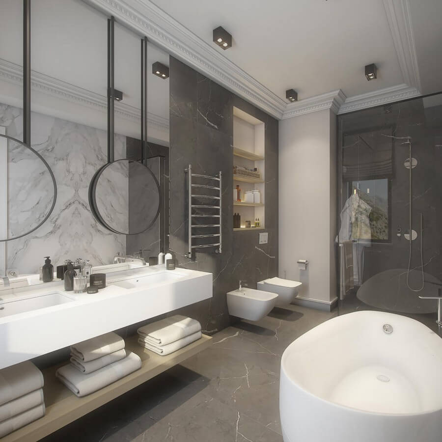 Scandinavian Bathroom Designs