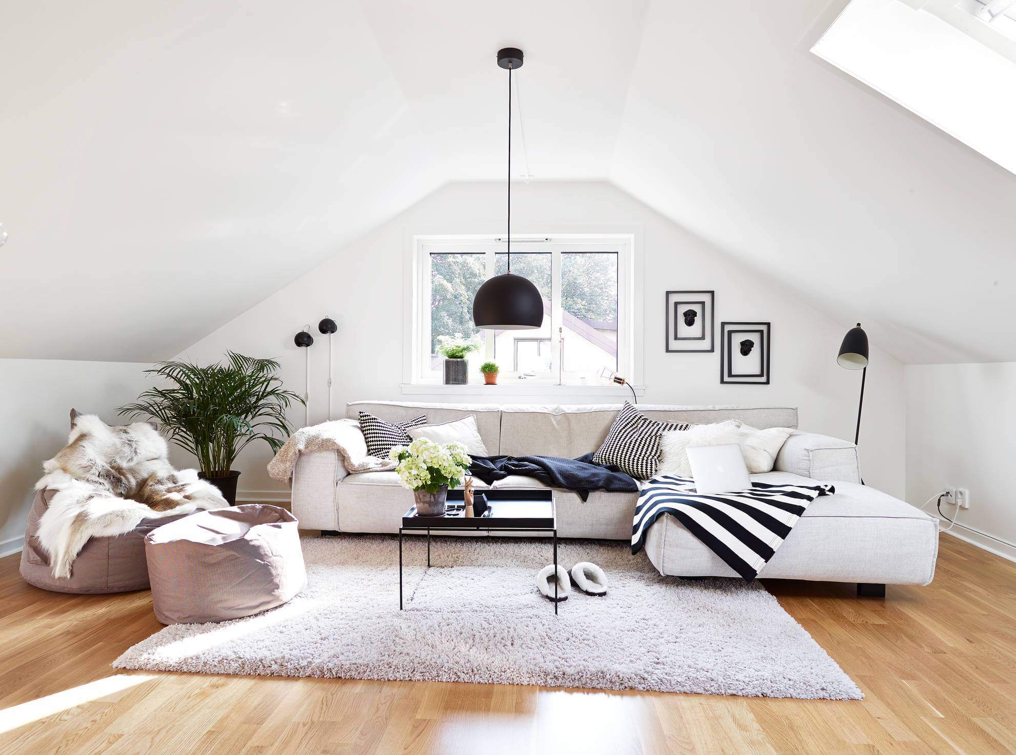 Attic Living Room Designs
