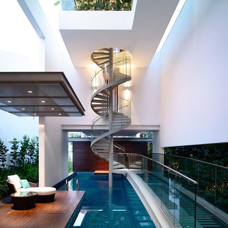 Mediterranean Staircase Designs