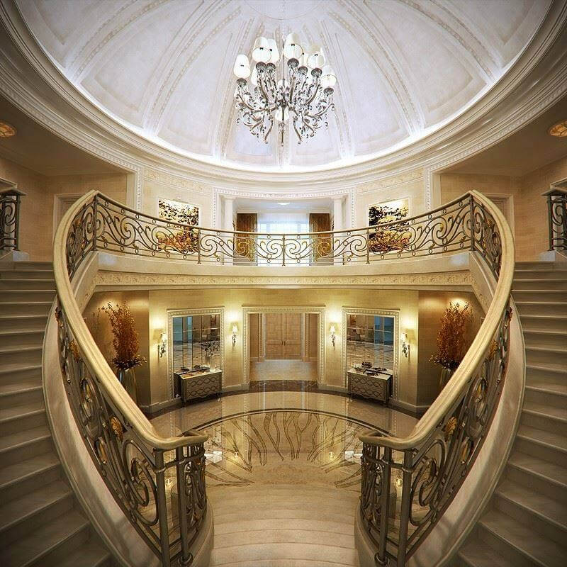 Mediterranean Staircase Designs