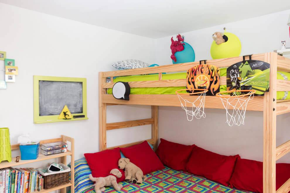 Basketball Themed Kids Room
