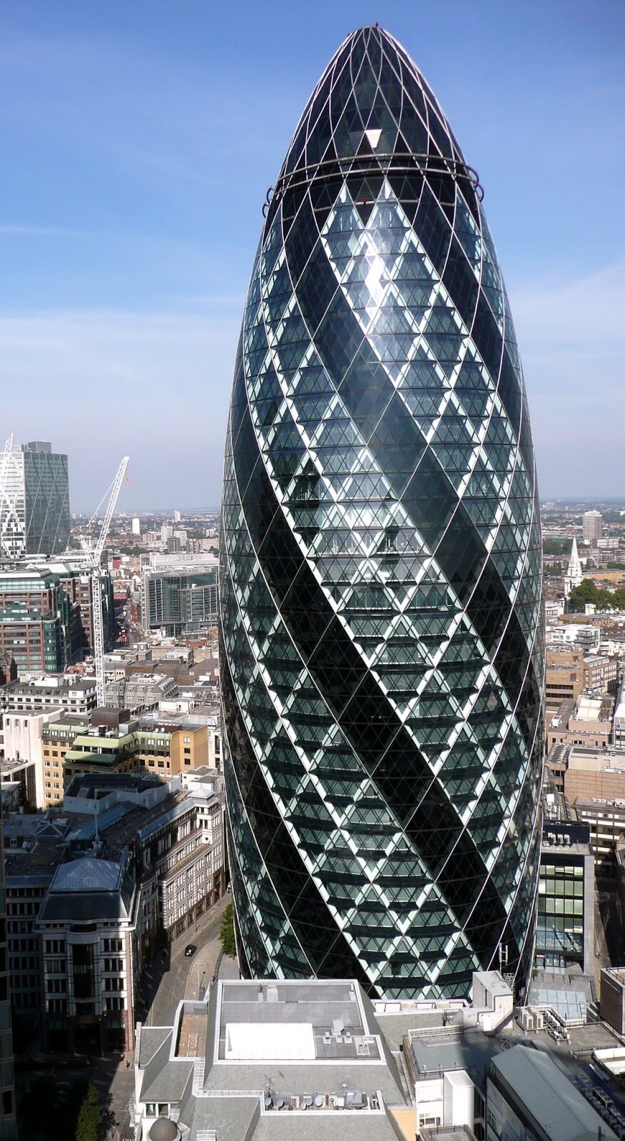 30 St Mary Axe (“The Gherkin”) - London, UK