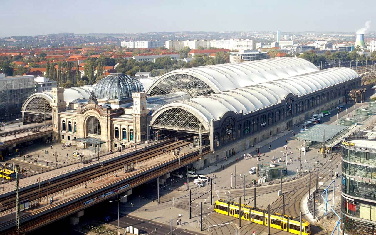 Dresden Hauptbahnhof - Germany