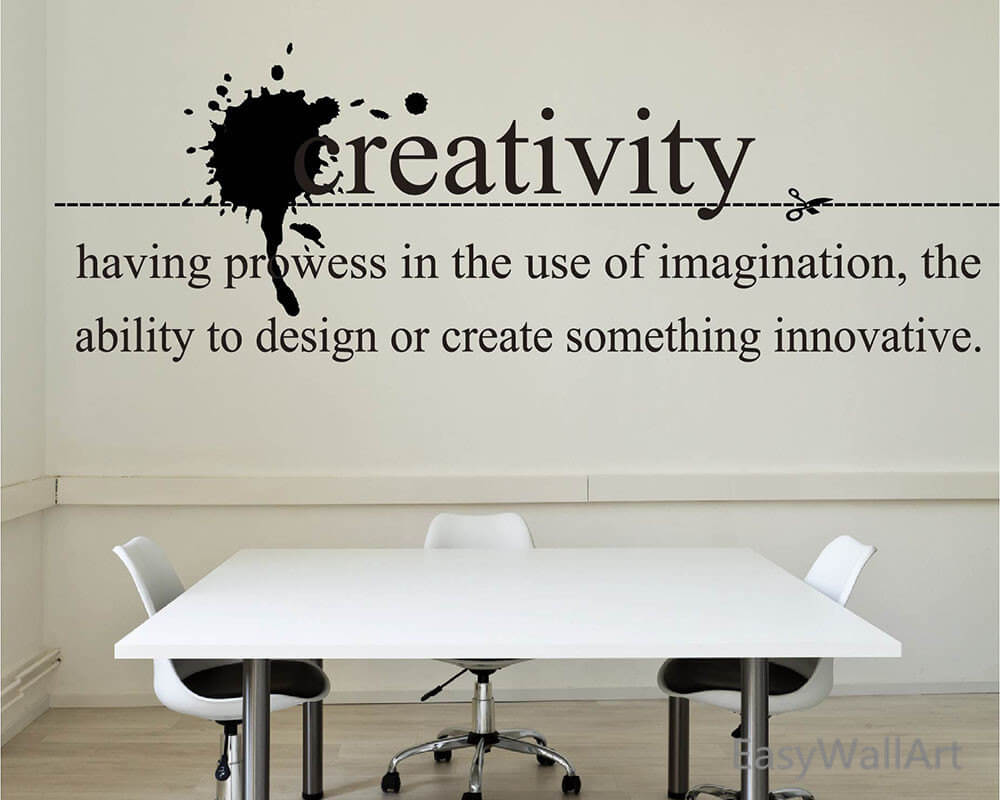 23 Creative Wall Decals Ideas For Office – 14 Is Most Inspiring