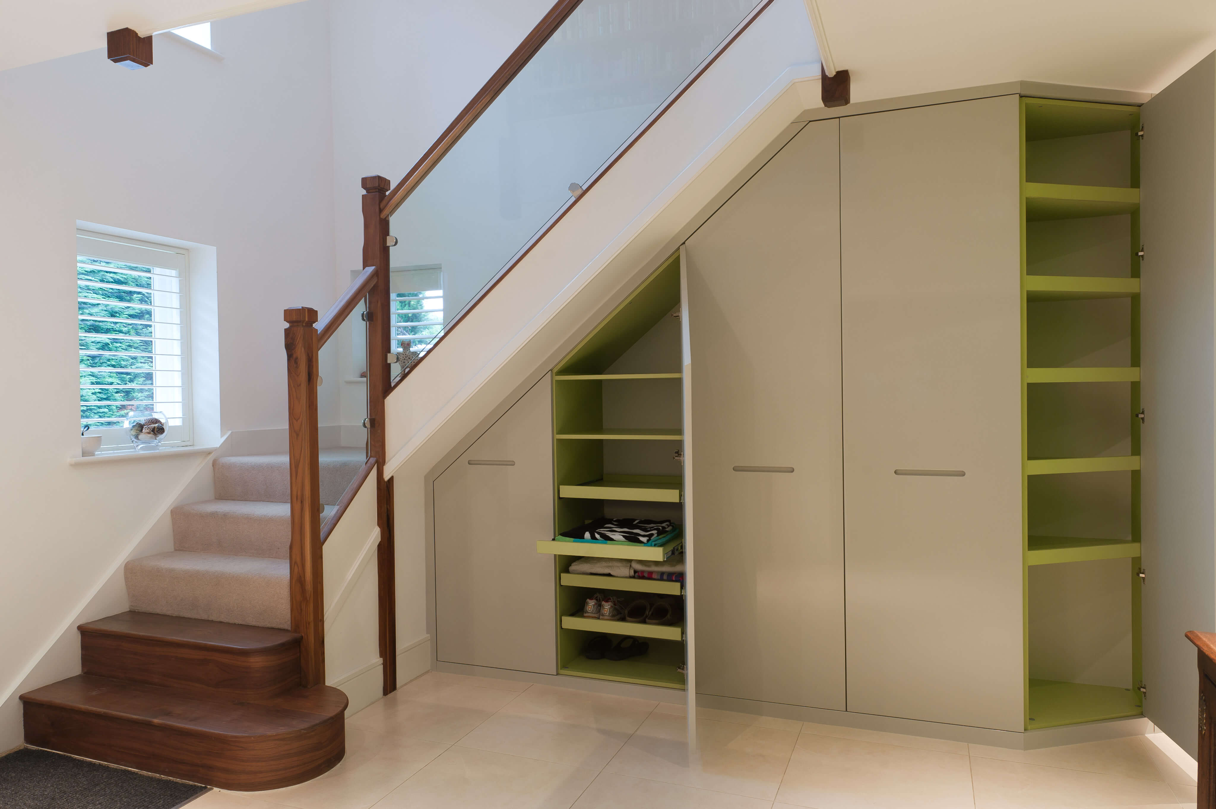 Under Stairs Cupboard Ideas for Making Small Spaces of Your House Look