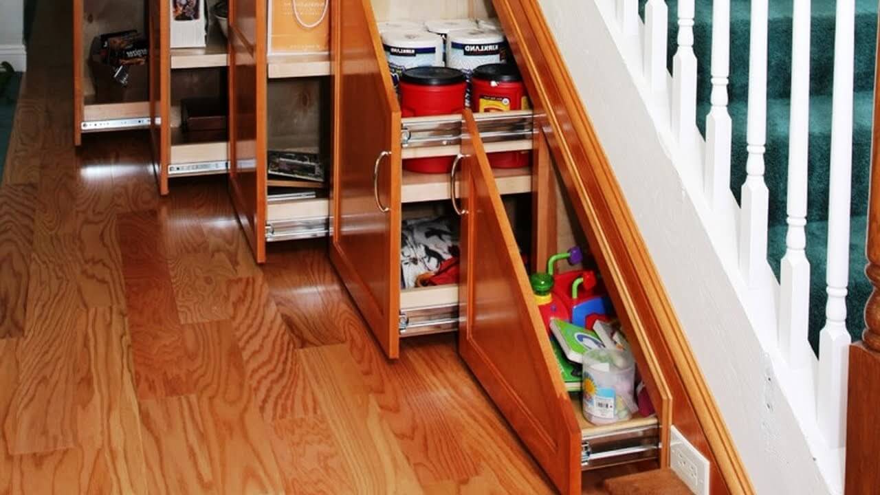 Under Stairs Cupboard Ideas for Making Small Spaces of Your House Look