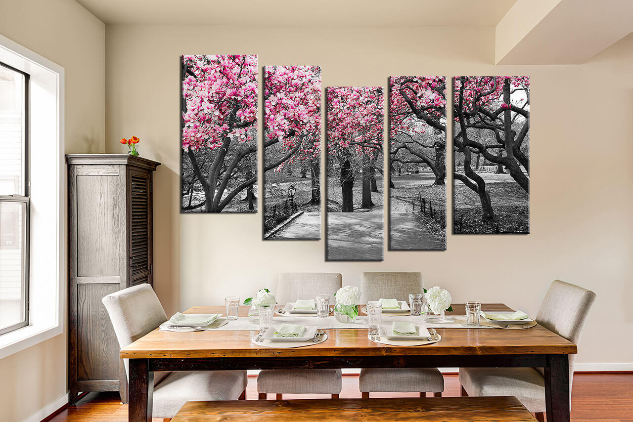 17 Beautiful Tree Wall Art Ideas To Decor Dining Room Interior