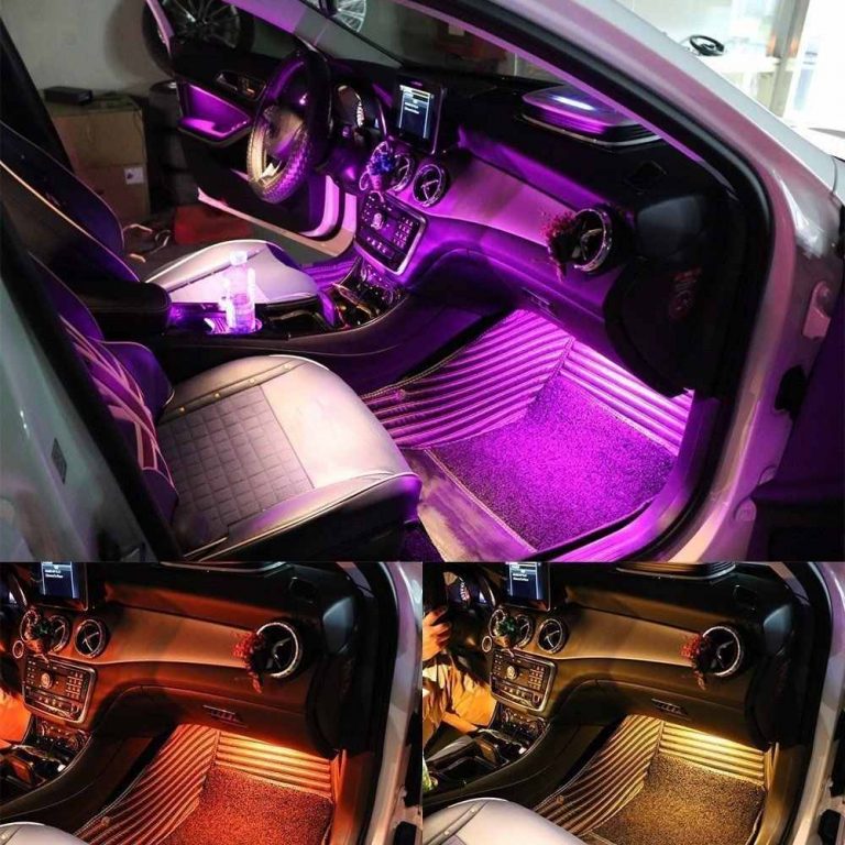 Most Attractive Car Interior Light Ideas: Give A Classy Look