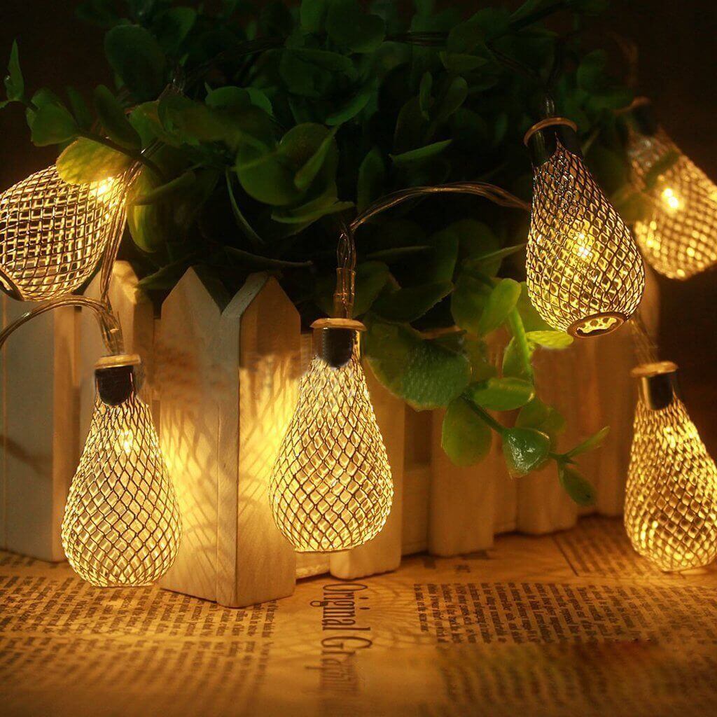 Diwali 2017 Top 31 Unique Diwali Decoration Ideas To Beautify Your Home   Bulb Chain 9 