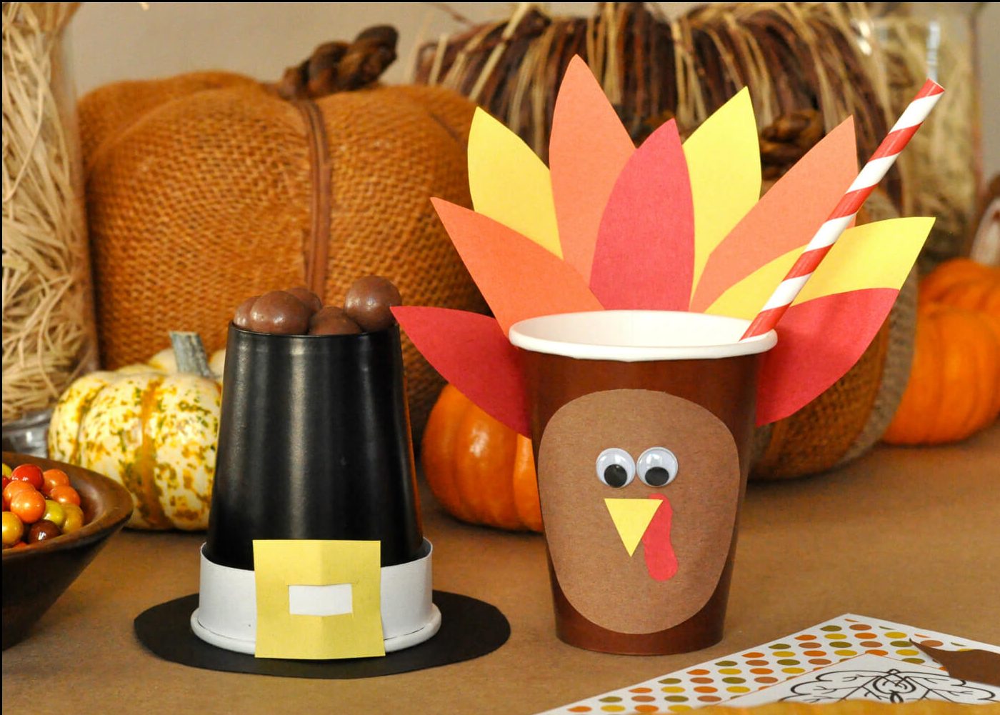 Dekorasi Thanksgiving DIY