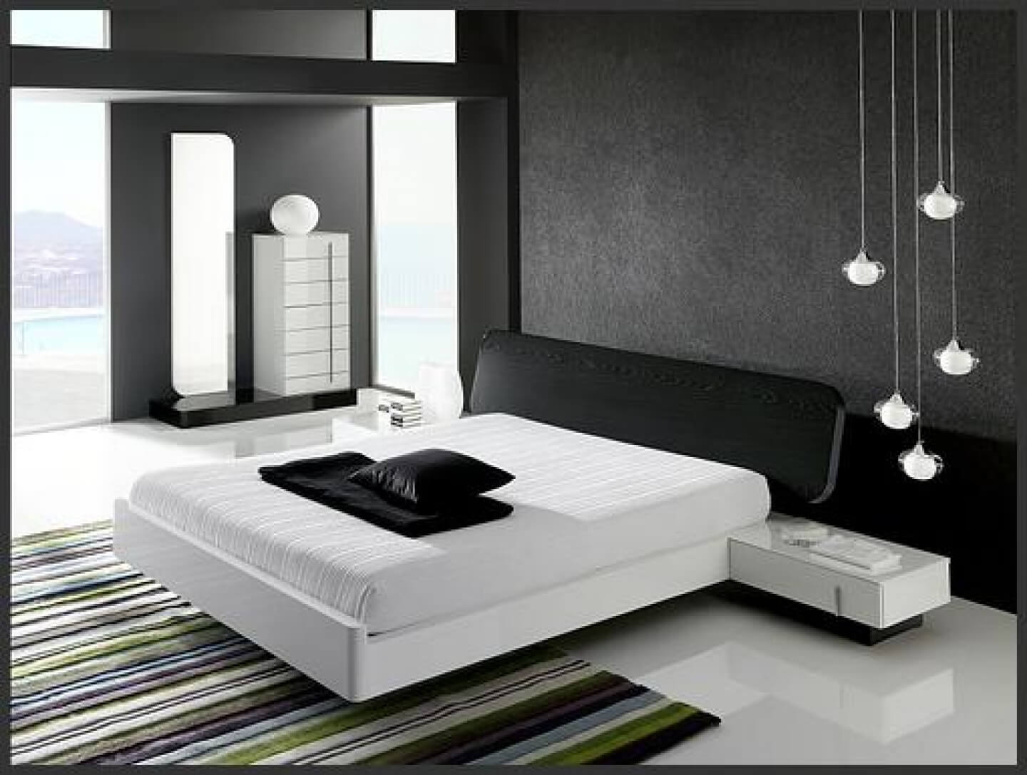Black And White Interior Design Ideas Modern Apartment By