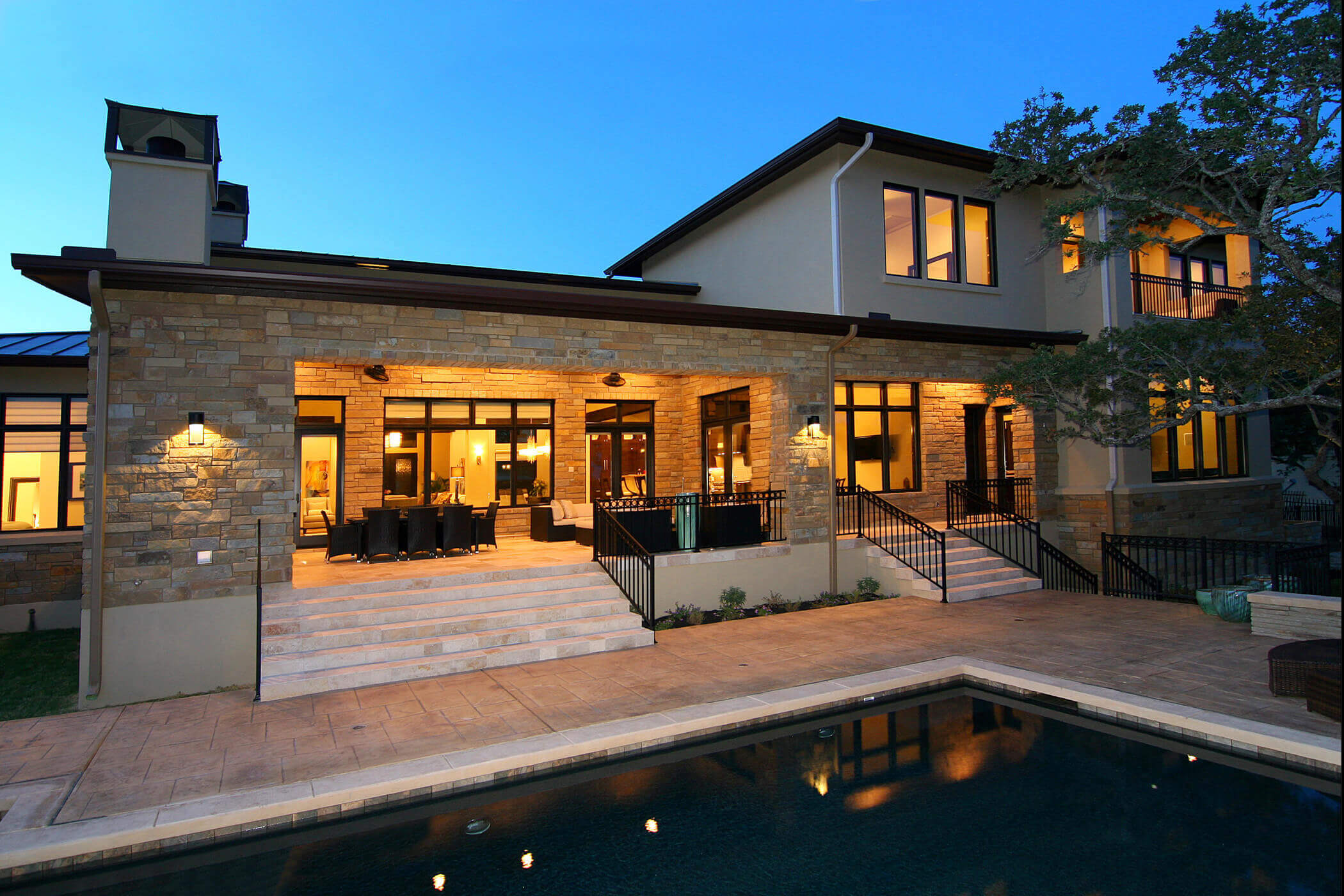 Open House Design  Diverse Luxury Touches with Open Floor Plans  and Designs 