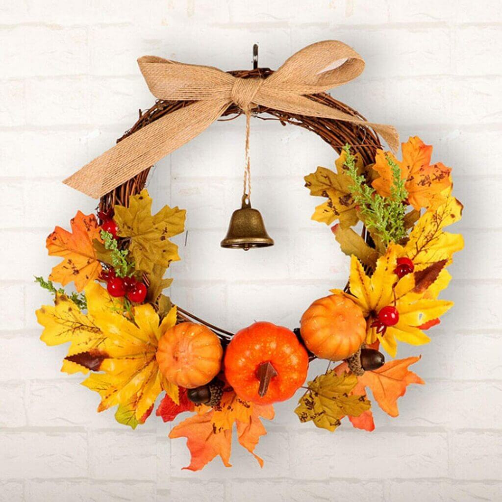 Amazing Thanksgiving Wreath Ideas to Beautify Your Entrance