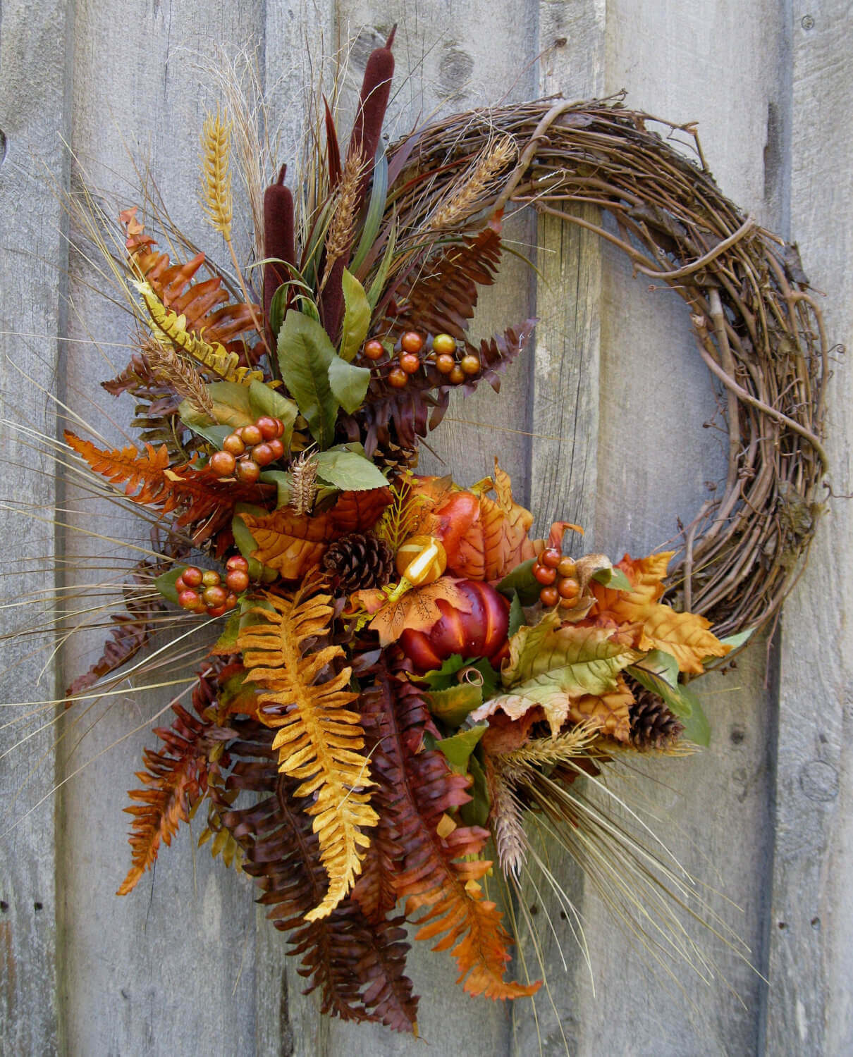 Amazing Thanksgiving Wreath Ideas to Beautify Your Entrance