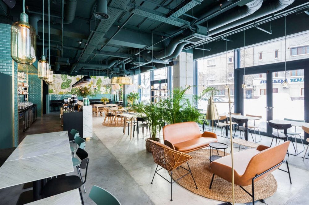 Modern Cafe Interior Design
