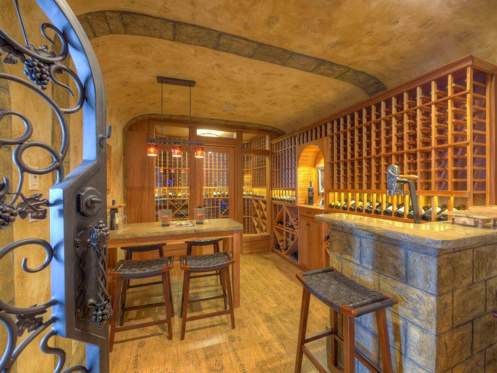 wine cellar design