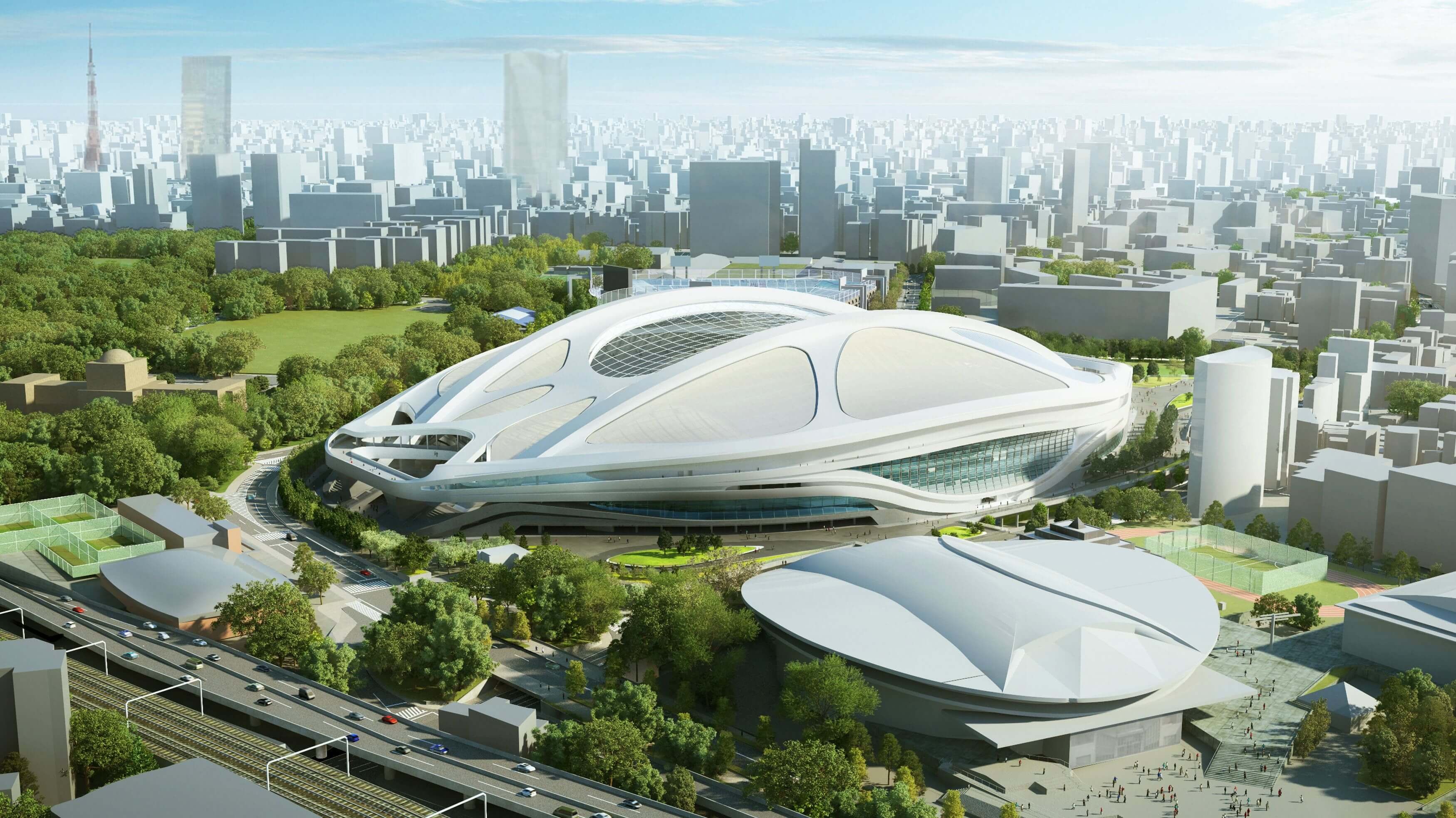 Zaha Hadid Stadium Japan