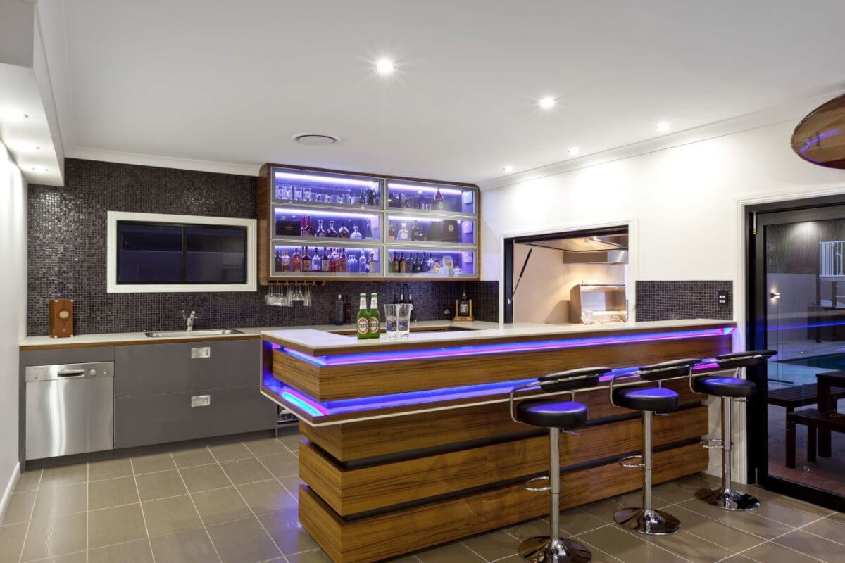 22 Amazing Modern Home Bar Designs That Will Astonish You