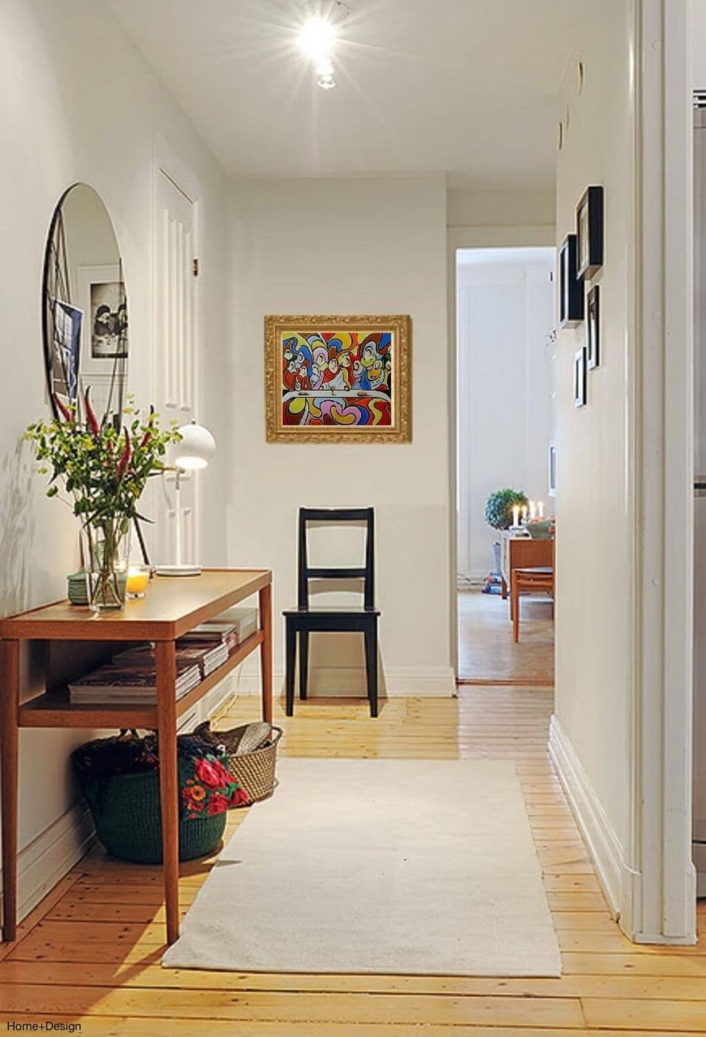 Vintage Bedroom Hallway