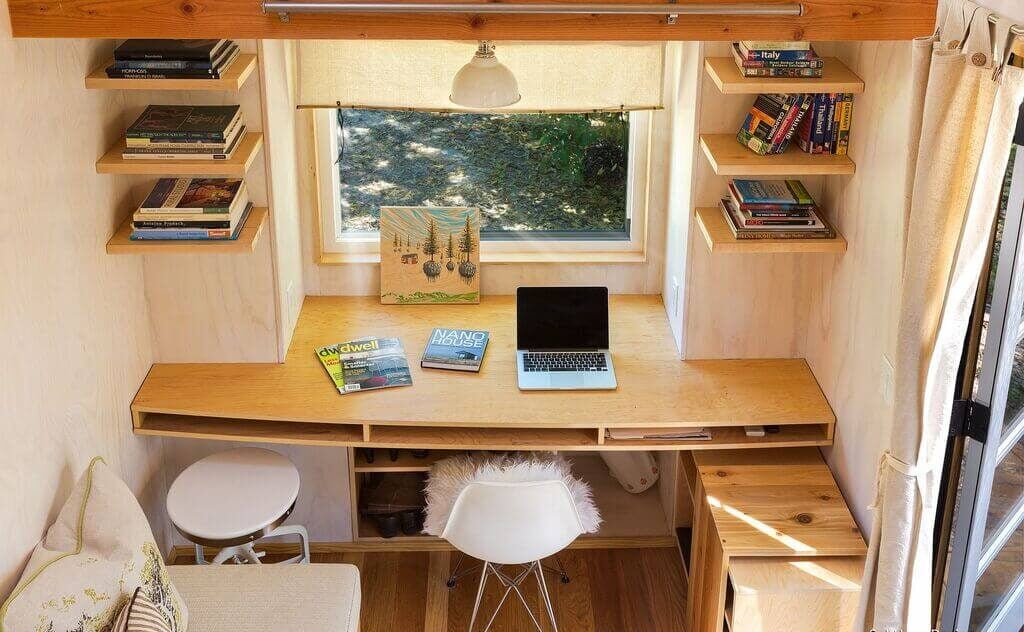 Small office interior
