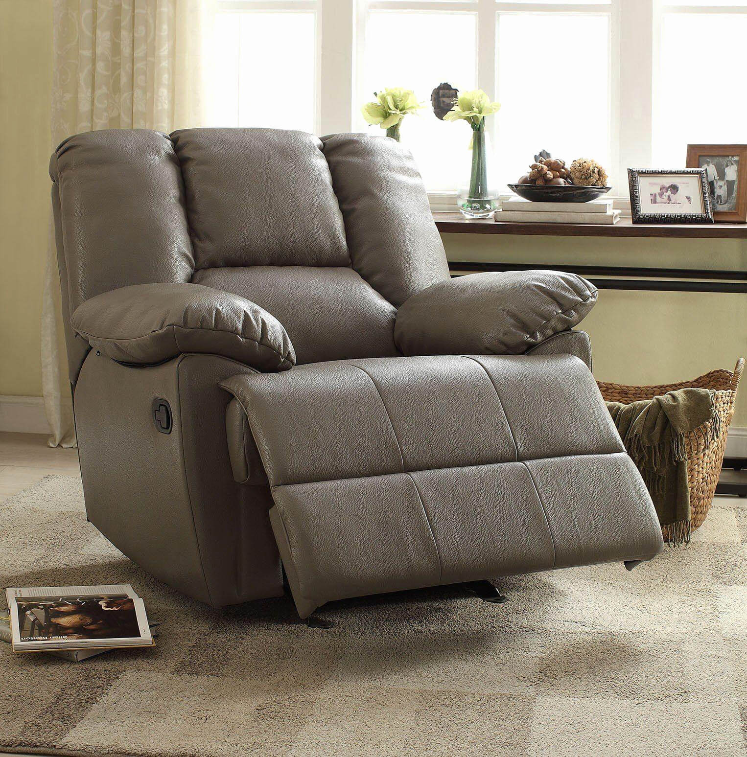 pale blue bedroom chair