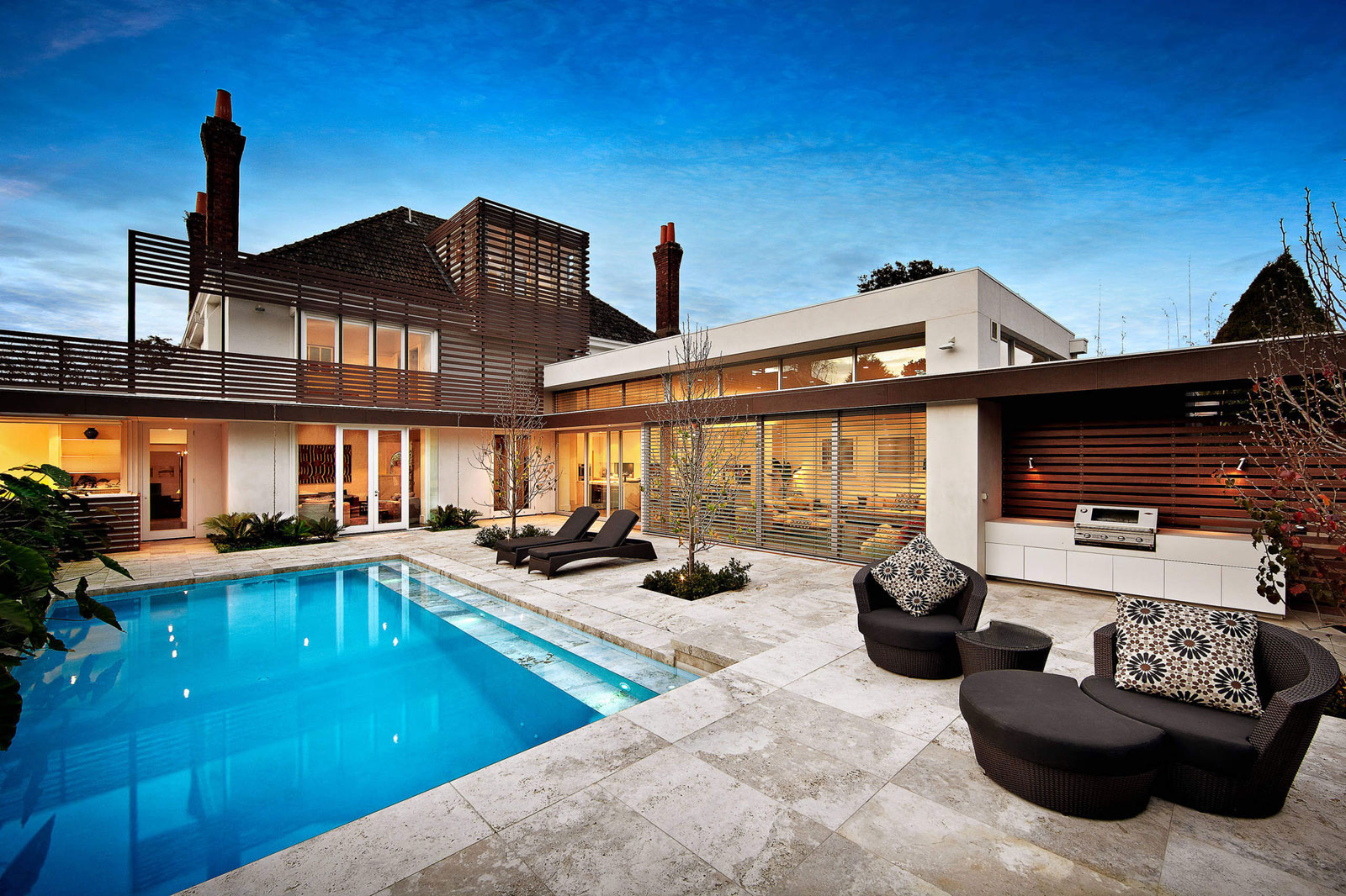 contemporary swimming pools
