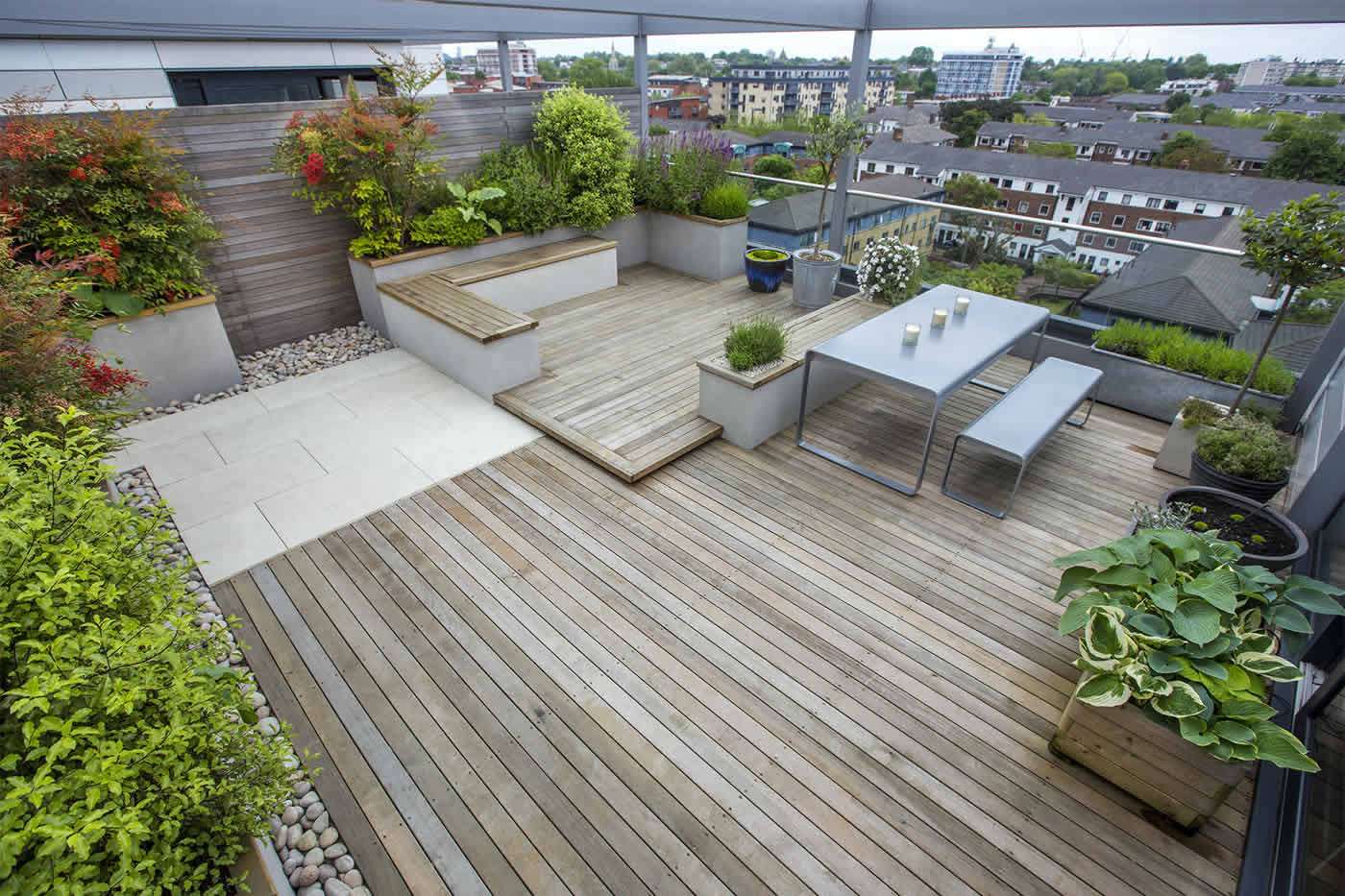 Revamp Your Boring Terrace With These Magnificent Roof Garden Ideas on Roof Landscape Design
 id=40840