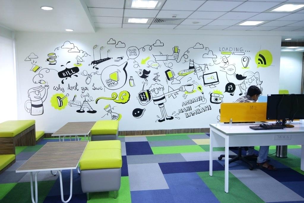 Creative Office Wall Design Ideas Increase The Productivity
