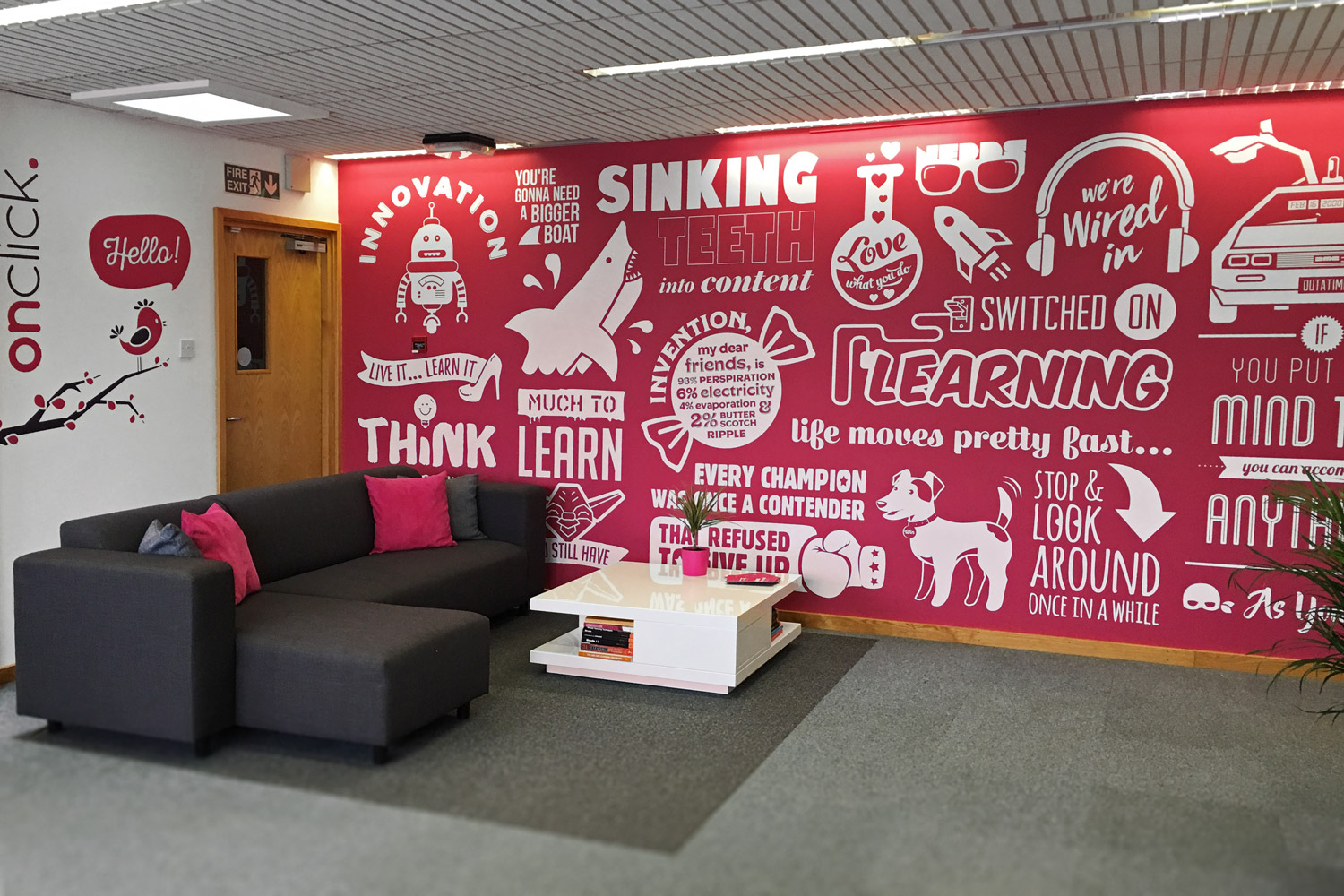 office wall design