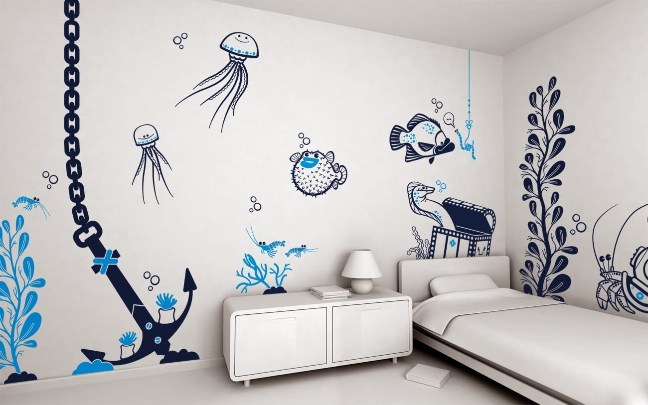 Wall Paint With Design