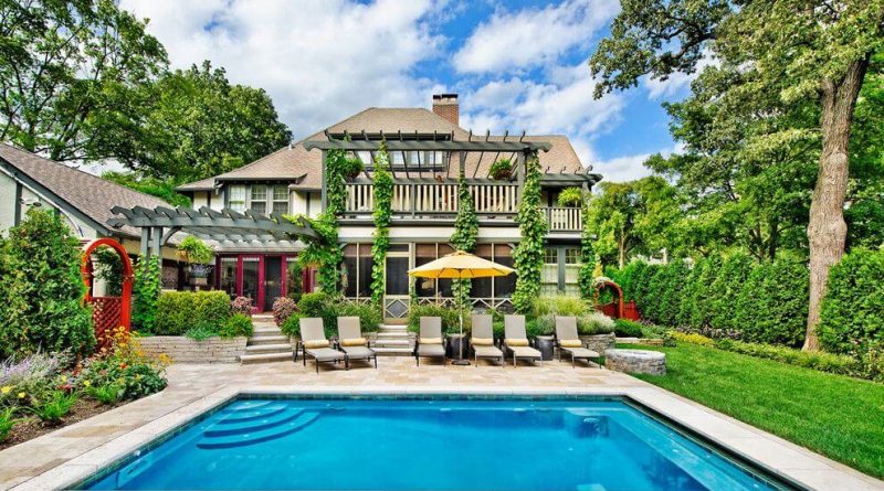 traditional swimming pool