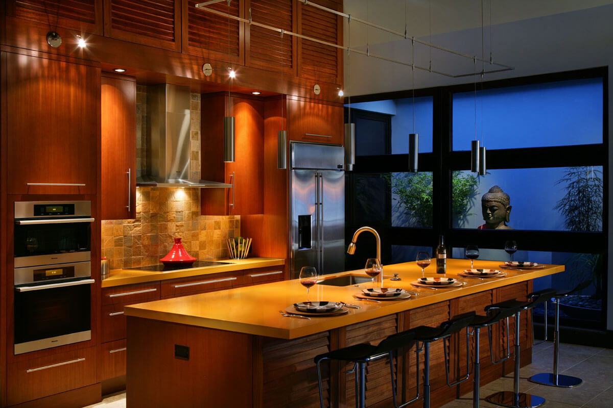 tropical kitchen design