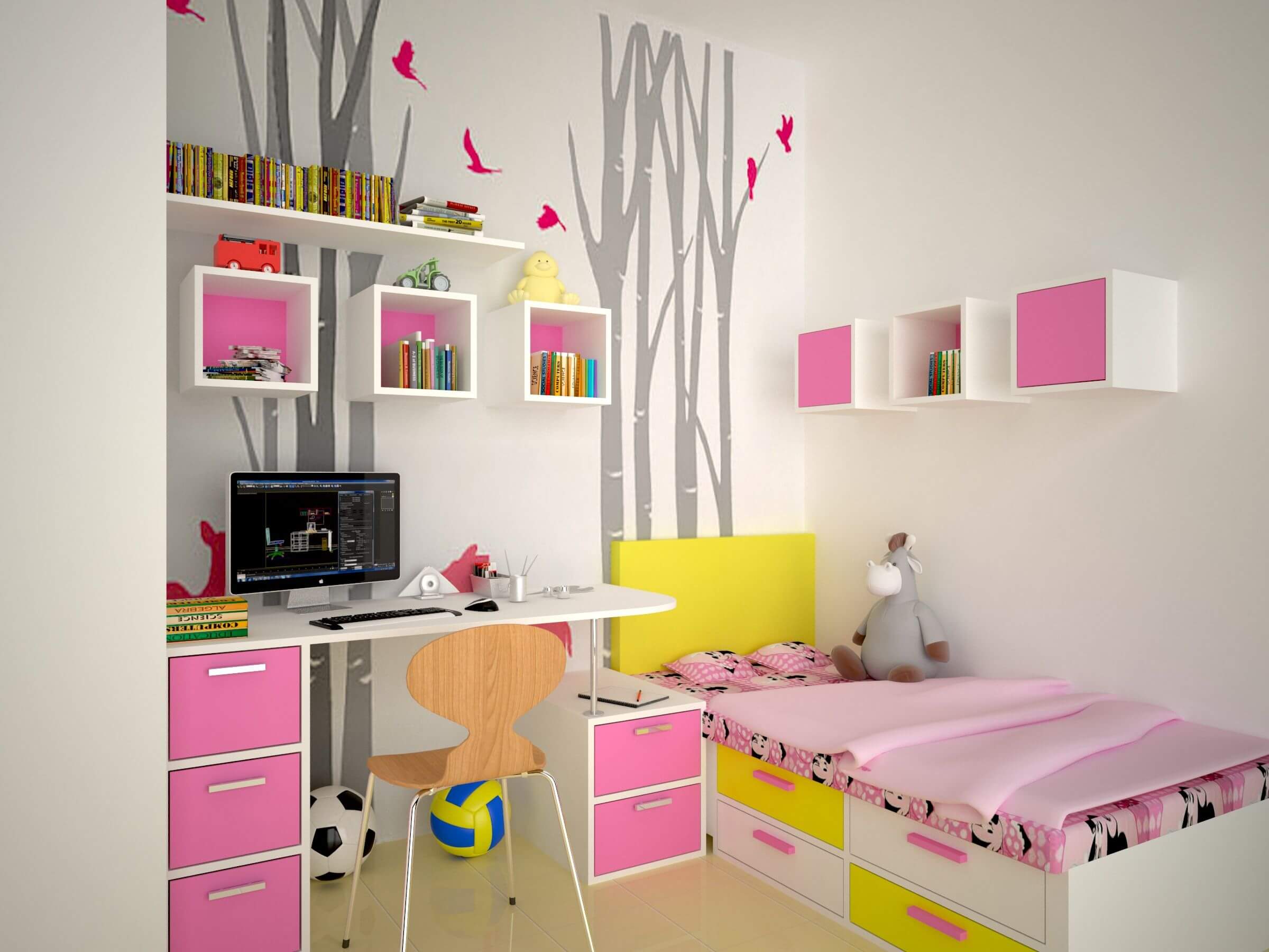 Amusing Kids Room: Decorating With Style And Comfort