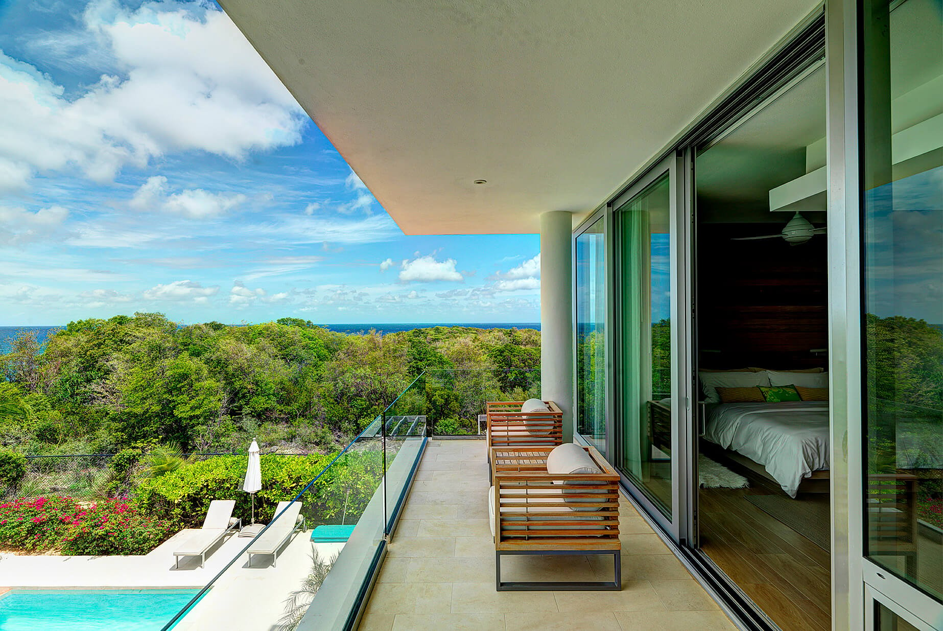 tropical balcony design