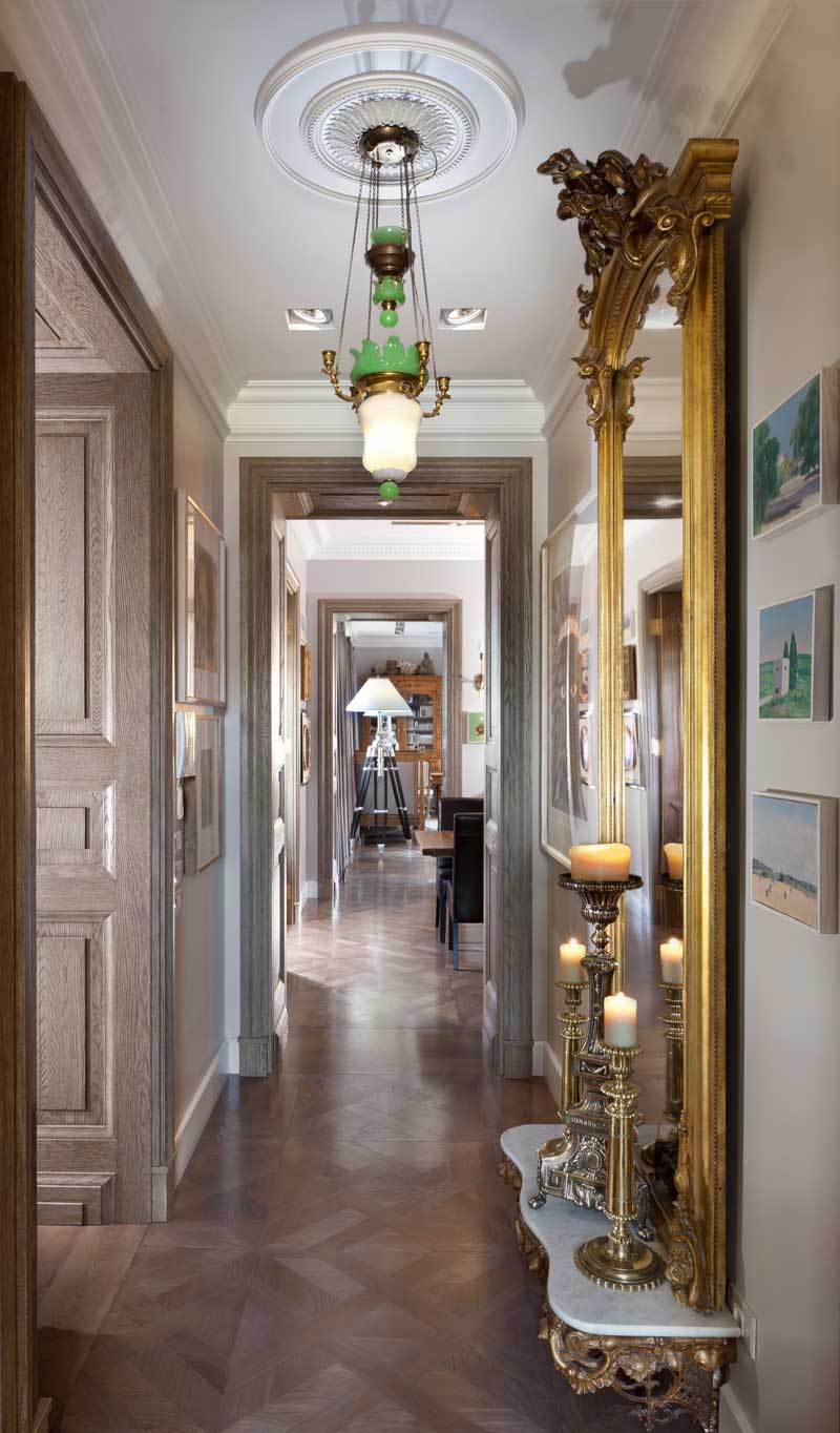 narrow hallway designs