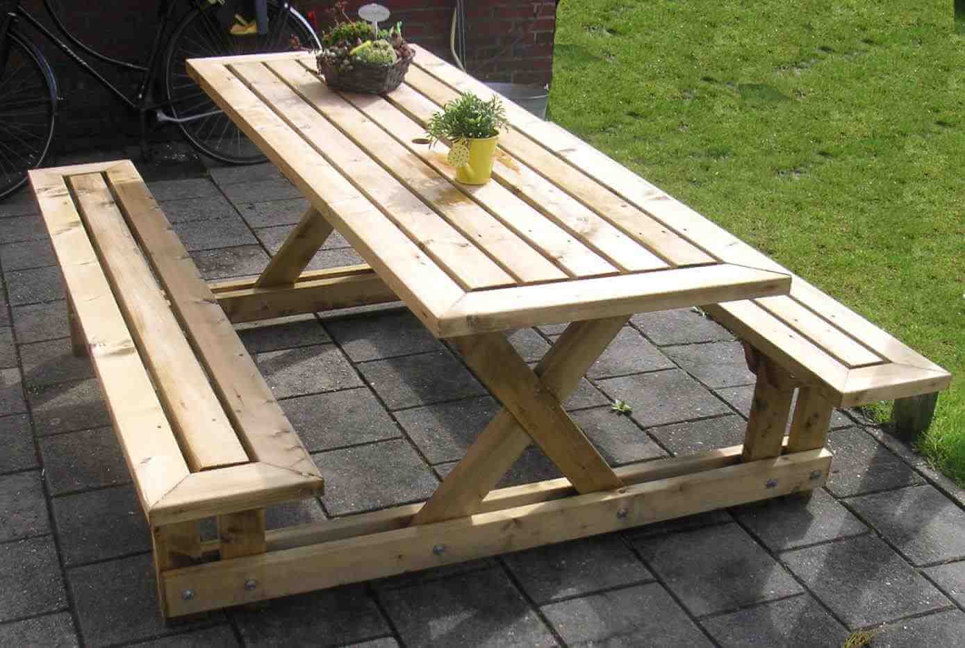 DIY outdoor furniture