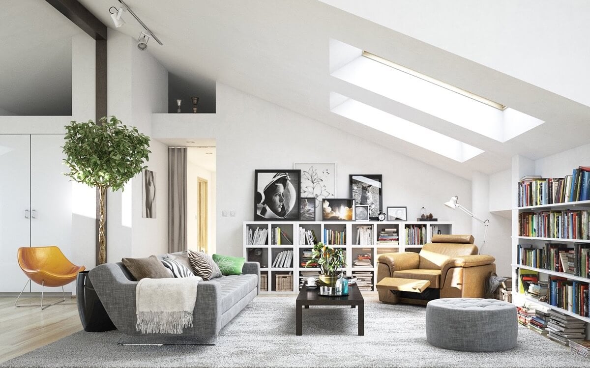 scandinavian living room