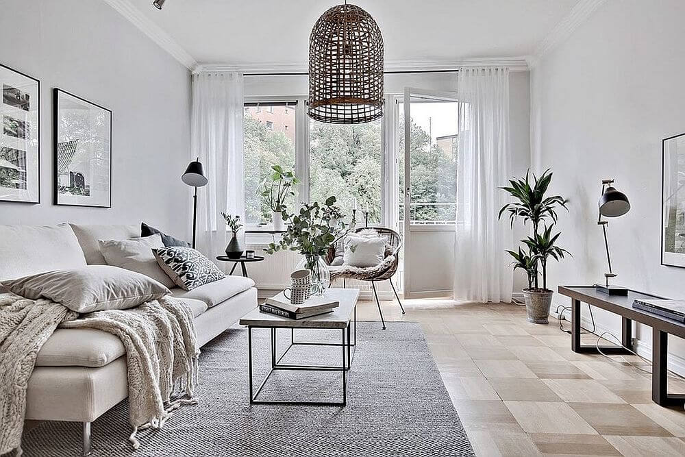 scandinavian living room