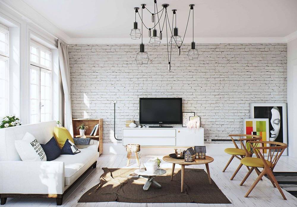 scandinavian living room
